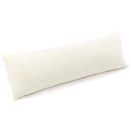 Downland Huggleland Double Cream Fleece Bolster Pillow - Size: Single - Wilko - thumbnail 1