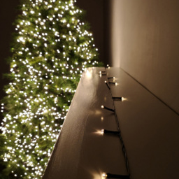Premier 400 Warm White LED Multi-Function Green Cable String Light 40m - Size: 4 x 4000 x 4cm - Wilko - thumbnail 1