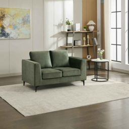 Brooklyn 2 Seater Moss Green Sofa - Wilko - thumbnail 4