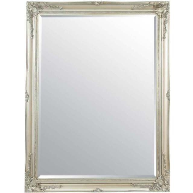 MirrorOutlet Buxton Silver Wall Mirror 140 x 109cm - Wilko - image 1