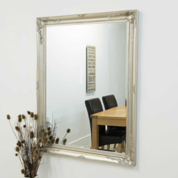 MirrorOutlet Buxton Silver Wall Mirror 140 x 109cm - Wilko - thumbnail 3