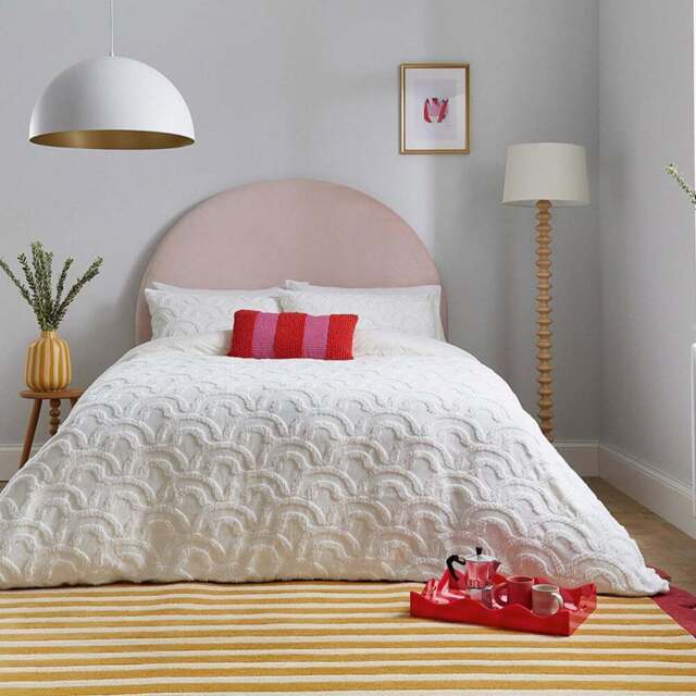 Helena Springfield Annie Double White Duvet Set - Wilko - image 1