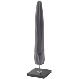 Platinum AeroCover Waterproof Centre Pole Parasol Cover 165 x 35 x 35cm - Grey - Wilko - thumbnail 1