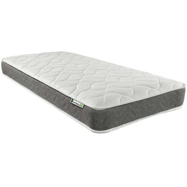Starlight Beds Single Grey Hybrid Deep Memory Foam and Spring Mattress - Wilko - image 1