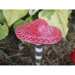 Marco Paul Red Mushroom Garden Ornament 4 Pack - Size: 20 x 30 x 10cm - Wilko - thumbnail 4