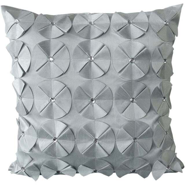 Intimates Vogue Diamante Silver Filled Cushion 56 x 56cm 2 Pack - Wilko - image 1