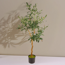 LED Olive Tree - Green - Wilko