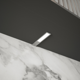 Sorrelis Zyra Aluminium Rectangle Slim 3 Natural White Light Kit - Size: 0.65 x 4 x 20cm - Silver - Wilko - thumbnail 3