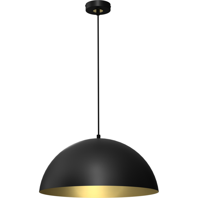 Milagro Beta Black Pendant Lamp 230V - Size: 45 x 45 x 90cm - Wilko - image 1