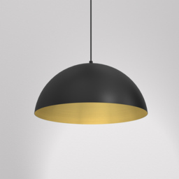 Milagro Beta Black Pendant Lamp 230V - Size: 45 x 45 x 90cm - Wilko - thumbnail 4