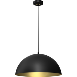 Milagro Beta Black Pendant Lamp 230V - Size: 45 x 45 x 90cm - Wilko - thumbnail 1