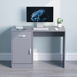 VIDA DESIGNS Hudson Computer Desk Grey - Size: 72 x 100 x 44 cm - Wilko - thumbnail 5