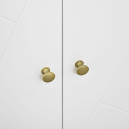 Portland 2 Door White Slim Sideboard - Wilko - thumbnail 4