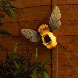 ValueLight Bee Yellow Outdoor Solar Decorative Light - Size: 10 x 32 x 27cm - ValueLights - Wilko - thumbnail 4