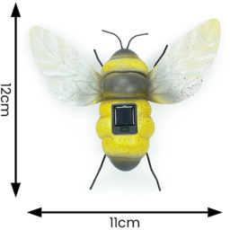 ValueLight Bee Yellow Outdoor Solar Decorative Light - Size: 10 x 32 x 27cm - ValueLights - Wilko - thumbnail 6