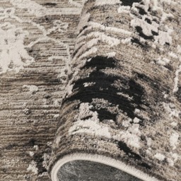 Mayfair Living Room Area Rug Metallic Sheen Contemporary Modern Damask Design - Grey 200cm x 290cm - Size: 290 x 200 x 0.7cm - Desire Rugs - Wilko - thumbnail 4