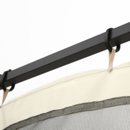 Outsunny 3 x 3m Beige Mesh Mosquito Netting Screen Wall - Size: 10 x 40 x 50cm - Cream - Wilko - thumbnail 5
