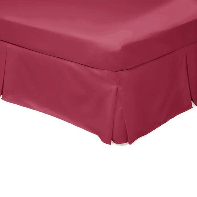 Serene Single Red Platform Valance - Wilko - image 1