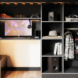Flair Summit Single Black and Grey Gaming High Sleeper - Wilko - thumbnail 5