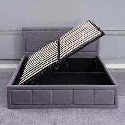 Portland Kosy Koala Single Grey Wooden Ottoman Bed - Wilko - thumbnail 5