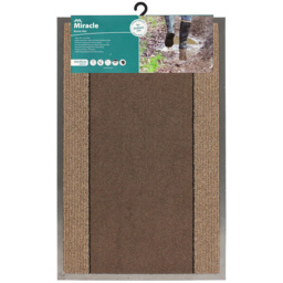 JVL Miracle Barrier Mat Brown 60 x 90cm - JVL Homewares - Wilko - thumbnail 3