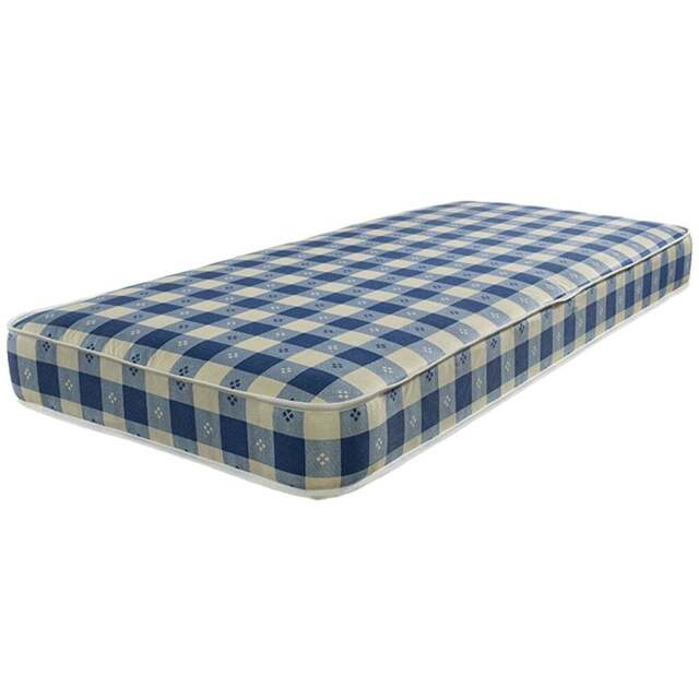 Extreme Comfort European Small Single Open Coil Spring Luxury Budget Mattress - Blue - eXtreme comfort ltd - Wilko - image 1