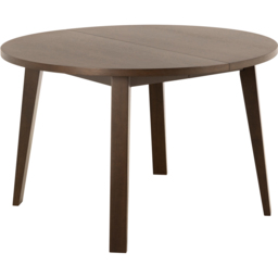 Florence A Line Smoked Oak Round Dining Table - Brown - Furniture To Go - Wilko - thumbnail 3
