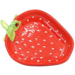 Strawberry Soap Dish Red - Wilko