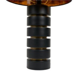 Kai Table Lamp Black and Brass - Wilko - thumbnail 6