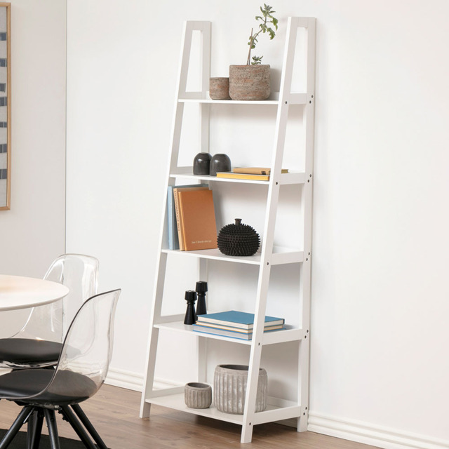 Florence Wally 5 Shelf White Bookcase - Furniture To Go - Wilko - image 1