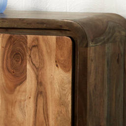 Brooklyn Aleiny 2 Door 4 Drawer Wooden Sideboard - Brown - Wilko - thumbnail 5