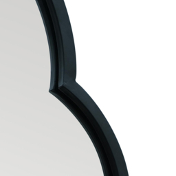 MirrorOutlet The Duplici Black Metal Double Arched Oval Wall Mirror 170 x 59cm - Wilko - thumbnail 6