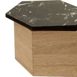 Premier Housewares Black Mimo Trinket Box - Size: 16 x 18 x 11cm - Wilko - thumbnail 6