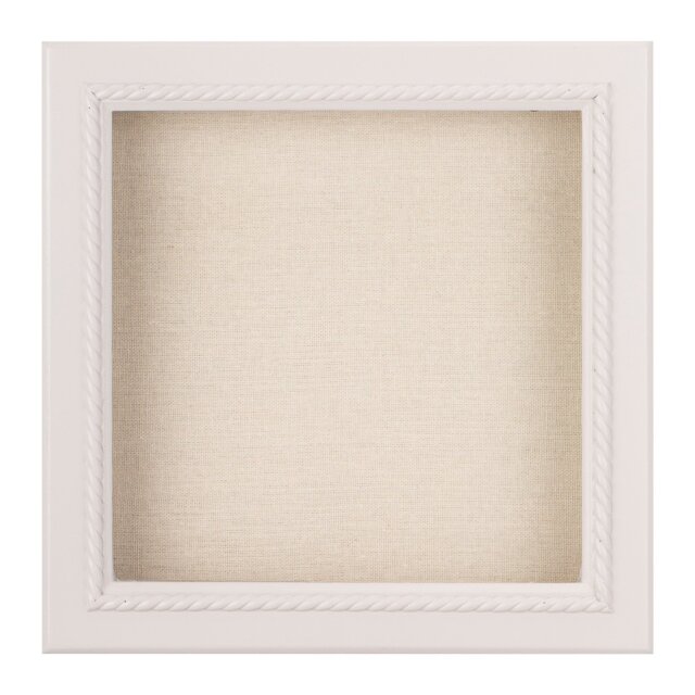 Twist Edge Grey Box Photo Frame 10 x 10inch - Size: 10 x 10 Inch - The Port. Co Gallery - Wilko - image 1