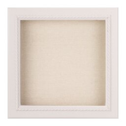 Twist Edge Grey Box Photo Frame 10 x 10inch - Size: 10 x 10 Inch - The Port. Co Gallery - Wilko