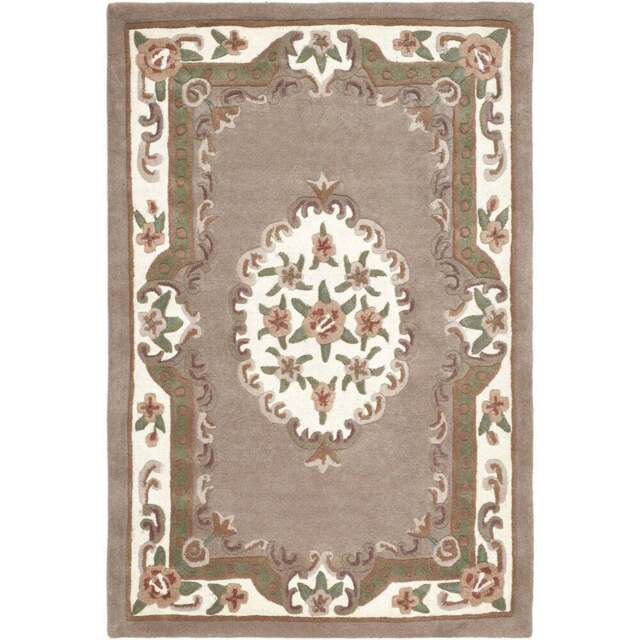 Origins Shensi Beige Wool Rug 75 x 150cm - Cream - Origins Rugs - Wilko - image 1