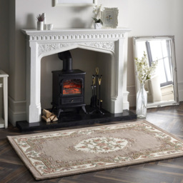 Origins Shensi Beige Wool Rug 75 x 150cm - Cream - Origins Rugs - Wilko - thumbnail 3