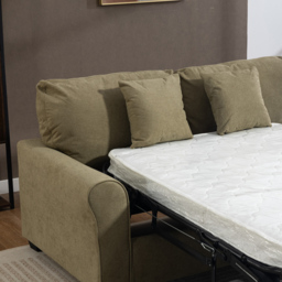 Artemis Home Lewiston 2 Seater Pistachio Fabric Sofa Bed - Wilko - thumbnail 4