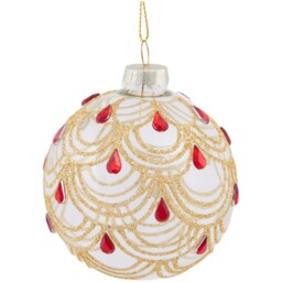 Embellished Bauble - Sleigh Bells Ring - Wilko - thumbnail 3