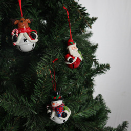 Shatchi Red Hanging Christmas Tree Decoration 3 Pack - Size: 15 x 15 x 7cm - Wilko - thumbnail 6
