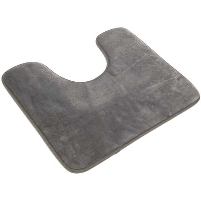 Silver Memory Foam Bath Mat Set of 2 - Wilko - image 1