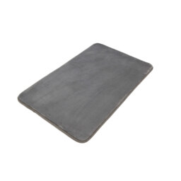 Silver Memory Foam Bath Mat Set of 2 - Wilko - thumbnail 4