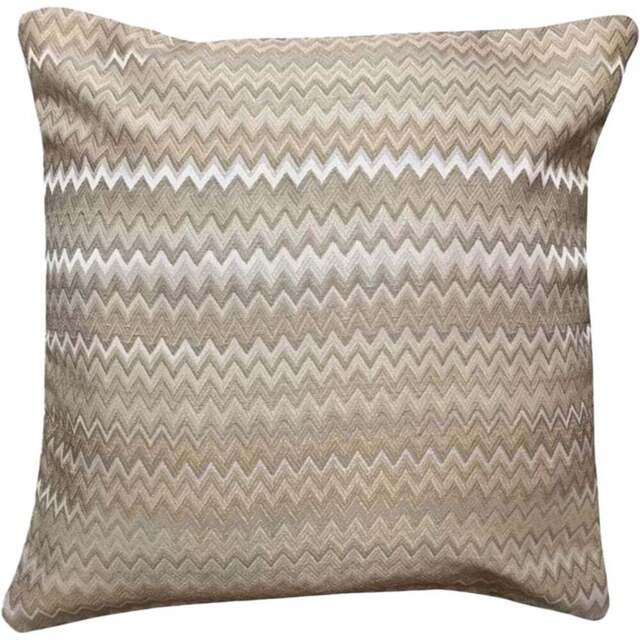 Serene Beige Boho Cushion Cover 43 x 43cm - Cream - Wilko - image 1