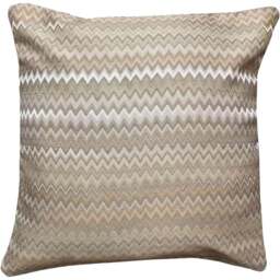 Serene Beige Boho Cushion Cover 43 x 43cm - Cream - Wilko - thumbnail 1