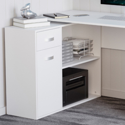 Vida Designs Longton Adjustable Desk White - Size: 75 x 120 x 59cm - Wilko - thumbnail 5