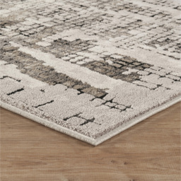 Mayfair Living Room Area Rug Metallic Sheen Contemporary Modern Croc Design - Grey 120cm x 170cm - Size: 170 x 120 x 0.7cm - Desire Rugs - Wilko - thumbnail 6