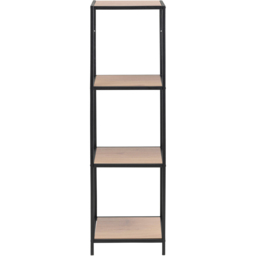 Florence Seaford 3 Shelf Black Metal Bookcase - Furniture To Go - Wilko - thumbnail 4