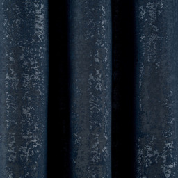 Helena Springfield Roma Lined Navy Eyelet Curtains 168 x 183cm - Size: W 168 x D 183cm - Wilko - thumbnail 4
