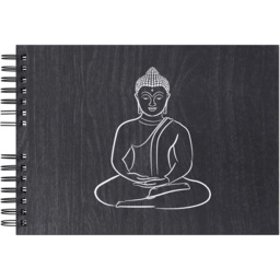 Exacompta Zen Ebony Spiral Photo Album 50 Sheets 150 Photos - Size: 3 x 32 x 22.8cm - Wilko - thumbnail 4