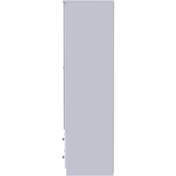 Crowndale Pembroke 2 Door 2 Drawer Matt White Mirror Wardrobe Ready Assembled - White Matt - Wilko - thumbnail 4